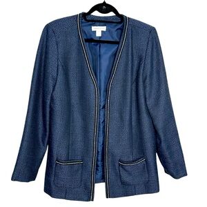 Christopher & Banks open blazer.  Size: L